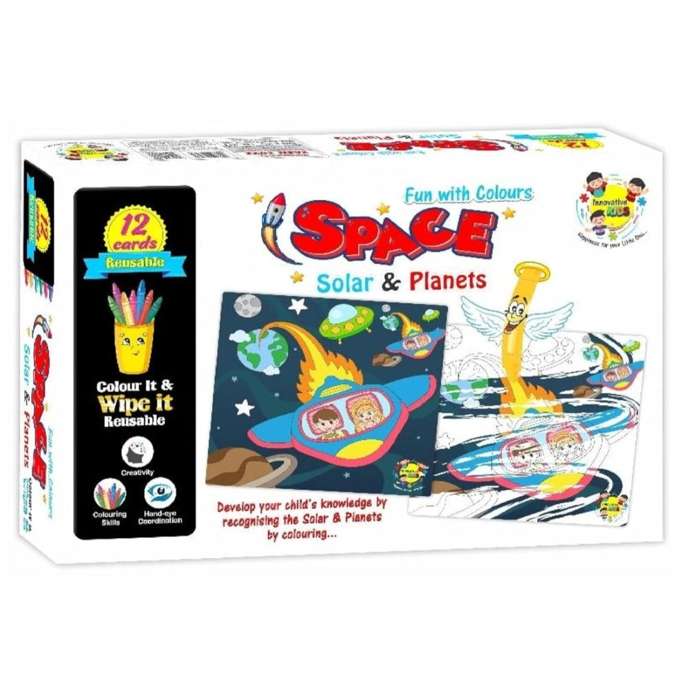 Assorted cardboard educational toys for kids aged 3+, promoting creativity and colorful learning experiences