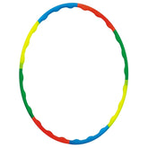 Assorted color, plastic hula hoop for kids (3+ years), ideal for exercise and portability