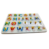 Assorted wooden Alphapet puzzle for children 3+ years, fostering hand-eye coordination & learning through play