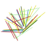 Assorted color, plastic Mikado sticks set (41 pcs) for educational play & fun activities for kids aged 3+ years