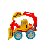 Assorted plastic JCB toy for construction work, promoting creativity & cognitive skills in kids 1+ years