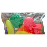 Assorted plastic fruits playset for toddler's imaginative play, 11 pcs with durable velcro for realistic cutting experience