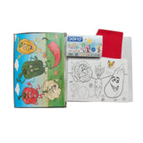 Assorted cardboard vegetable puzzle, enhances memory skills for kids aged 3+, fine motor skill development