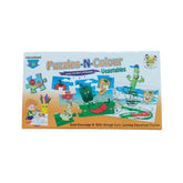 Assorted cardboard vegetable puzzle, boosting fine motor skills and memory development for children aged 3+ years