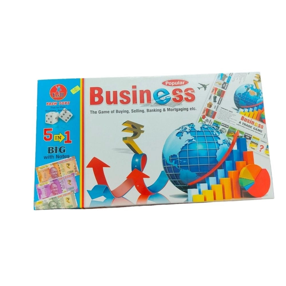 Assorted cardboard Business Game for educational toys, engaging 3+ years. Family fun classic property board game
