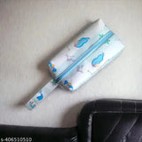 Assorted mermaid-theme canvas pouch for 5+ years stationery & travel use