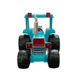 Assorted color plastic farm tractor toy, encourages role-play for 1+ years