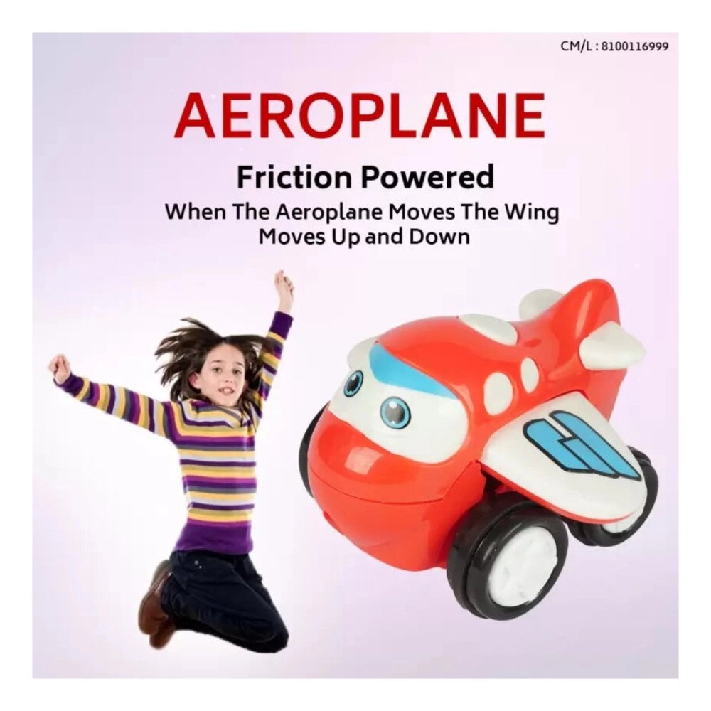 Assorted color plastic Mix Mini Plane, perfect for 3+ years playtime adventures