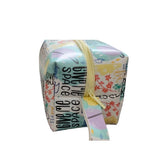 Assorted canvas stationery pouch "Give Me Space", perfect organization for toddlers through secondary school kids