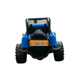 Assorted plastic pull back jeep toys for 1+ years, promoting eye-hand coordination and imaginative play