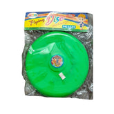 Assorted color plastic pack of 3 flying discs for toddlers' outdoor play