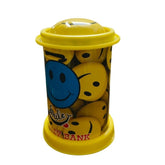 Assorted metal Smiley Bank for kids learning savings, realistic design