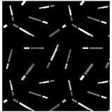 Men's Casual Floral Printed Cotton Blend Unstitched Shirt Fabric 1.6 Mtrs (Black)