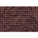 Men's Casual Floral Printed Cotton Blend Unstitched Shirt Fabric 1.6 Mtrs (Maroon)