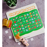 MultiColor wooden board game, brain-stimulating fun for family entertainment (10x10 inches)
