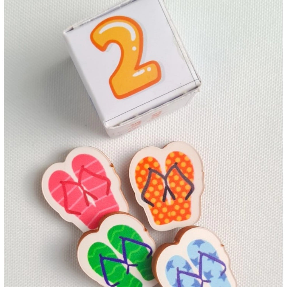Multi-colored wooden beach game board, ideal for family fun and outdoor activities (10x10 inches)