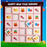 MultiColor wooden puzzle game toys, 10x10 inches, perfect for festive family fun