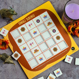 MultiColor wooden Diwali board game toys, traditional 10x10 inch set for family fun during festivals