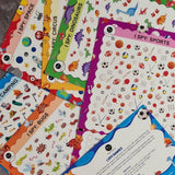 MultiColor PVC educational toys for learning and play, 8.27x11.69 inches size