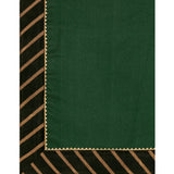 Green chiffon self-design saree with unstitched blouse, perfect for personalized Indian traditional wear