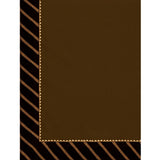 Women's Chiffon Self Design Saree With Unstitched Blouse 5.5Mtr (Brown)