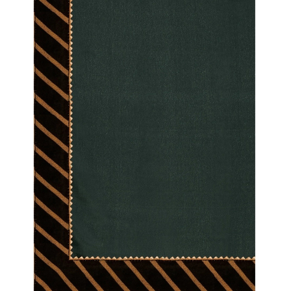 Grey chiffon self-design saree with unstitched blouse, 5.5mtr length for women's traditional wear