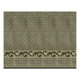 Women's Jacquard Woven Saree With Unstitched Blouse 5.5Mtr (Red)