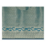 Women's Jacquard Woven Saree With Unstitched Blouse 5.5Mtr (Multicolor)