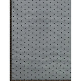 Women's Silk Blend Embellished Saree With Unstitched Blouse 5.5Mtr (Silver)