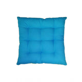 Rama & Green cotton blended solid chair cushions, size 16x16in for home seating