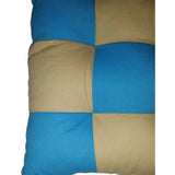 Rama & Beige cotton blended solid chair cushions, size 16x16 inches for home seating