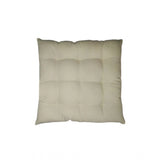 Purple & beige, 16x16 inch cotton blended chair cushions for home seating