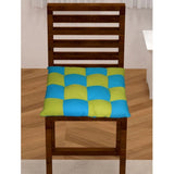 Rama & Green cotton blended solid chair cushions, 16x16 inch seat comfort for home or office