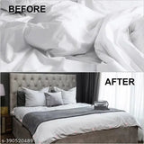 Cotton quilt holder with OneKey unlock, ideal for AC room use. Solid colored, non-slip cover fixator for blanket bed sheet curtains and duvets." (103 characters)