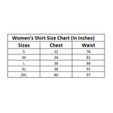 Red striped cotton roll-up sleeve regular top for women
