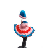 Baby Pink-Red Tharad Dress Size 0-6, traditional Indian clothing for baby