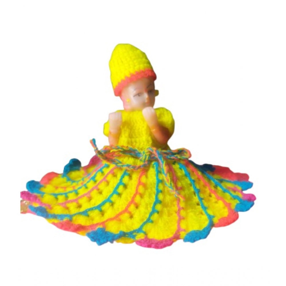 Multicolor Tharad Laddu Gopal dress, sizes 0-6, traditional Indian attire