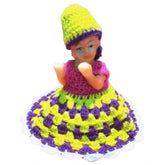 YellowBlue Tharad Laddu Gopal dress size 0-6, traditional Indian clothing with vibrant color blend