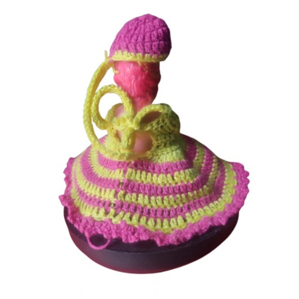 Tharad dress, pink-yellow, size 0-6 for women