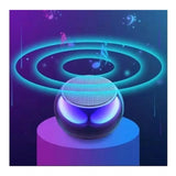 Multicolor plastic rubber wireless M3 Bluetooth speaker, USB chargeable with sleek design on tabletop