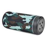 Multicolor plastic rubber KT125 wireless Bluetooth speaker, USB chargeable for portable audio