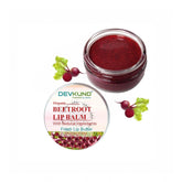 Natural beetroot-flavored, herbal lip balm (10gm) for dry skin - Plant-based solution for chapped lips
