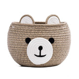 Cotton Bear Shaped Storage Baskets Pack of 1 (Mix)