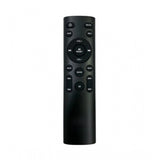 Black ergonomic remote control, compatible with Boat Home Theatre System, long-range device operation from couch or bed