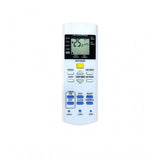 White ergonomic remote control - AC Remote No. 29H for Panasonic, long-range replacement