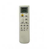 White ergonomic remote control 252A, compatible replacement for O General AC Remote, facilitates distant device operation