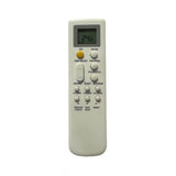 White ergonomic AC remote replacement (No. 252A), long-range operation for comfortable device control from sofa, divan, or bed