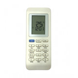 White ergonomic AC Remote No. 217 replacement for Bluestar, long-range control for comfortable device operation