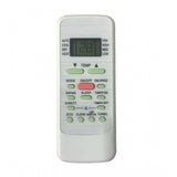 White ergonomic remote control for Bluestar AC, long-range operation from sofa or bed