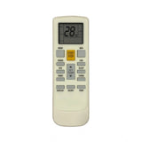 White ergonomic AC Remote No. 231A for Green Star air conditioner, long-range replacement remote control